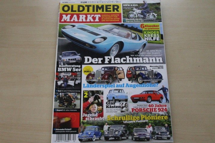 Deckblatt Oldtimer Markt (12/2015)